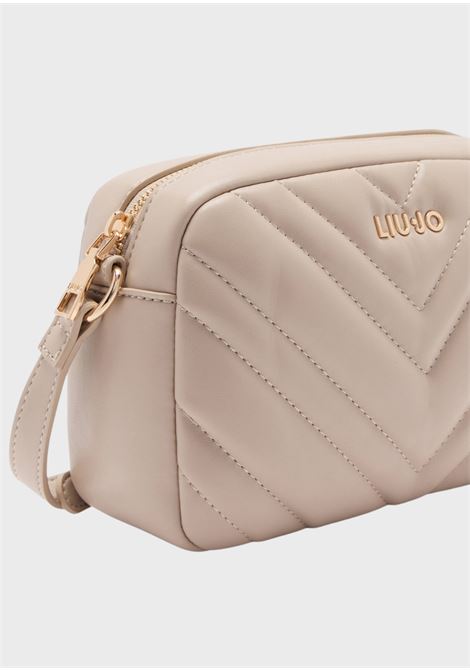 Borsa a tracolla piccola matelassé BEIGE Liu Jo | AF5187E042651308